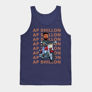 AP Dhillon Punjabi Singer | The Biker | AP Dhillon Products Tank Top